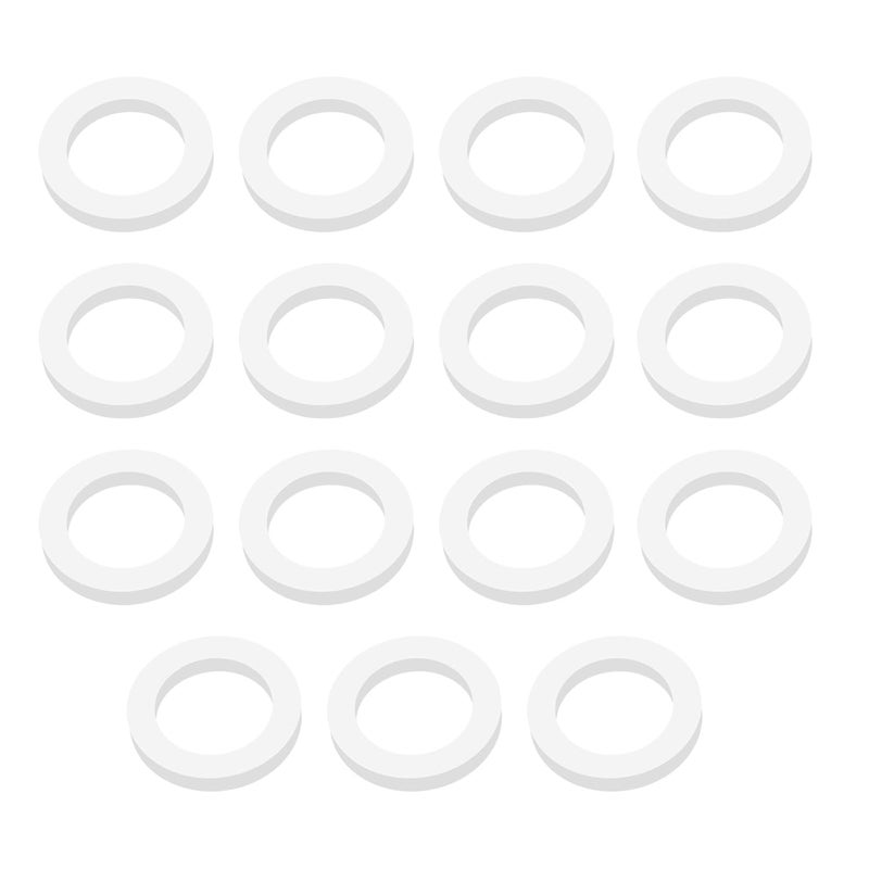 WFCYX 15 Pcs 311598 Fill and Drain Screw Washer, Engines Gearcase Lower Unit Oil Drain Screw Gasket, Fit for OMC Johnson Evinrude, fits Sierra 18-4248, 18-4248-9, 18-42481-9, Part# 3852105 777517 18-2387 - Image 1